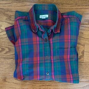Steven Alan reverse seam shirt size P